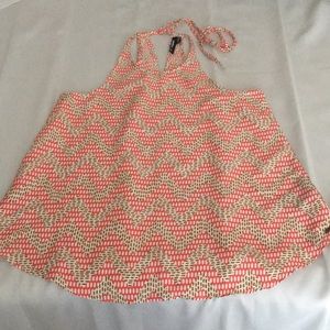 O’Neill tie around the neck top